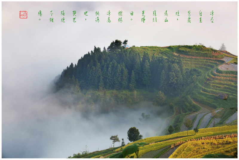 43贵州从江县秋收之旅 – 云雾深处